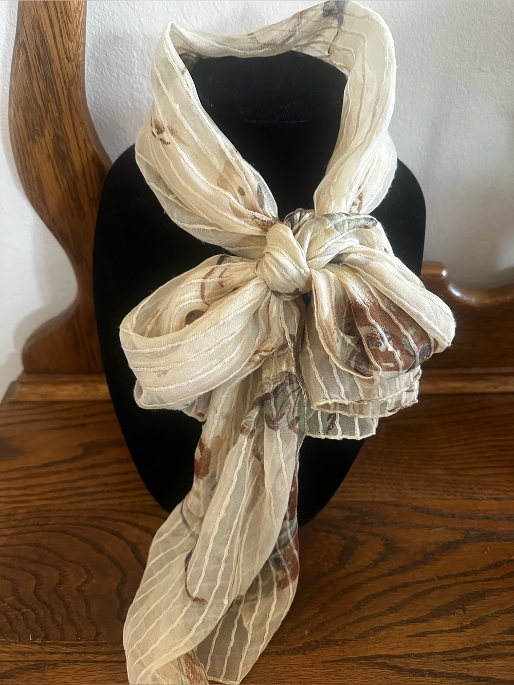Vtg. Alberassi Silk Blend Scarf
